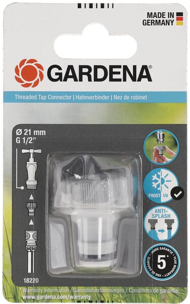 Přípojka kohoutu 21 mm, vnitřní závit 1/2"