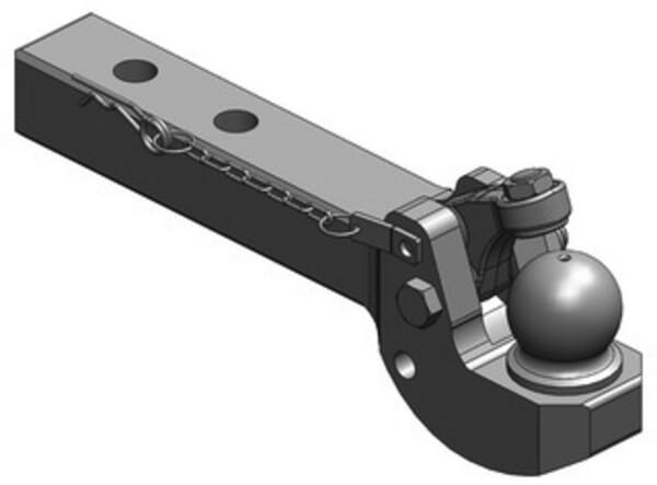 Pièce d'attelage K80 vue 2