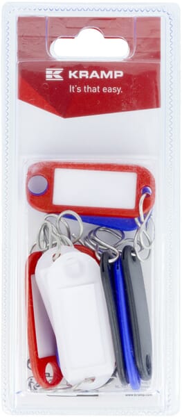 Porte-clés multicolore (12) — réf. KRHG1000ASSP12B