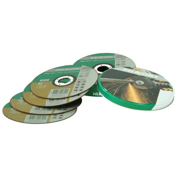 Disque à couper inox 125x1mm 10 pièces — réf. 782309