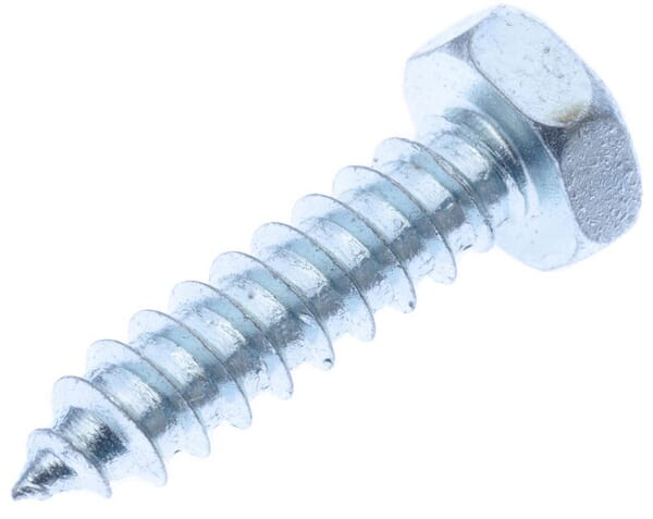 Vis auto-perforante 4,8x19mm, tête hexagonale 8mm, DIN 7976C Kramp — réf. 7976C4819P200