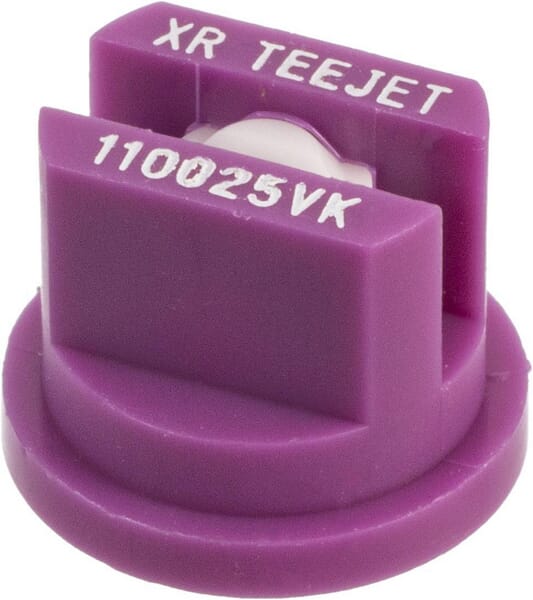 Buse à jet plat XR 110° 25 violet céramique TeeJet  ZNT · réf. XR110025VK