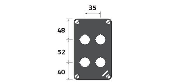 Boite à poussoirs aluminium vue 2