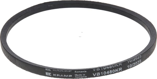 Courroie trapézoïdale 10x480 Z19 — réf. VB10480KR