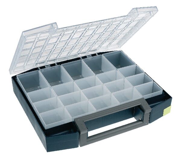 Boîte d'assortiment 20 godets Boxxser 80 5x10-20 Raaco — réf. 134934