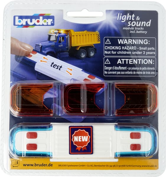 Camions avec module lumière + son — réf. U02803