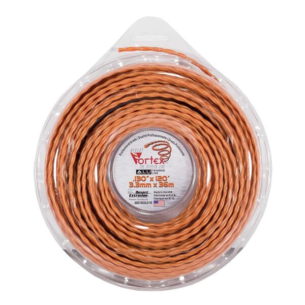 Fil nylon 3.3mm 36m twist, Vortex Alu · réf. NL3336VORA