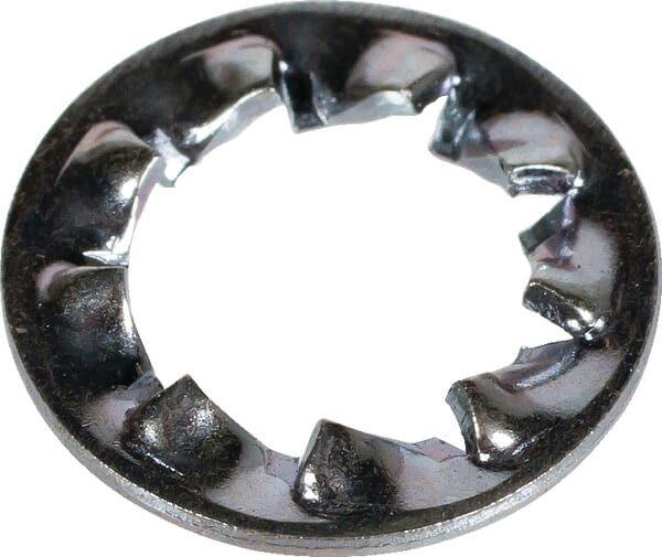 Rondelle frein dentelée M16x26x1,2mm, Acier zingué DIN 6798 Kramp · réf. 6798J16