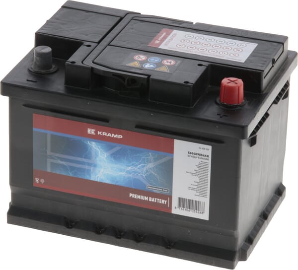 Batterie 12 V 62 Ah 540 A Kramp — réf. 560409054KR