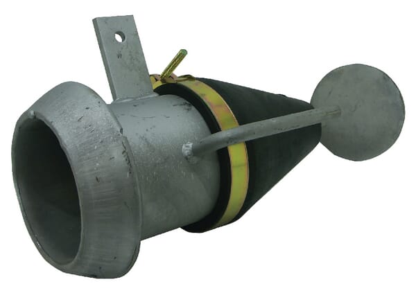 Diffuseur 6" mâle + bande · réf. 6107000Z