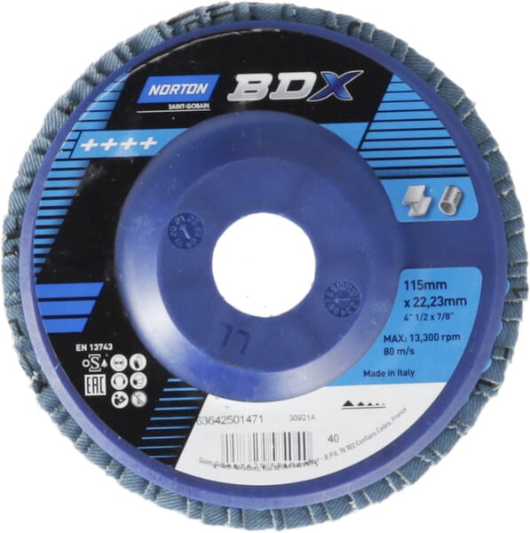 Disque à lamelles conique Fib X-Treme 115mm P40 — réf. 63642501471