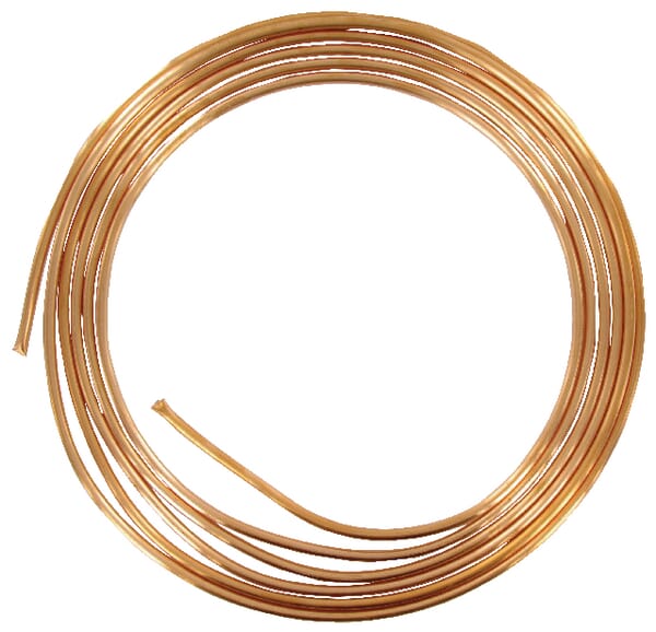 Tube cuiv. cond. frein 6mm 5m — réf. RL06005