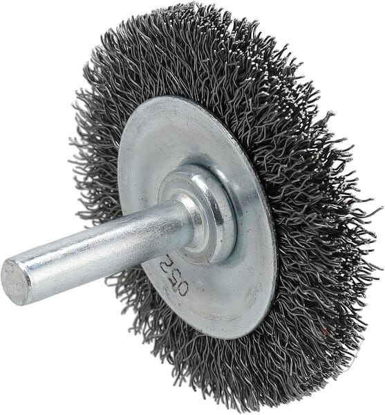 Kulaté kartáče se 6 mm dříkem a vlnitým drátem