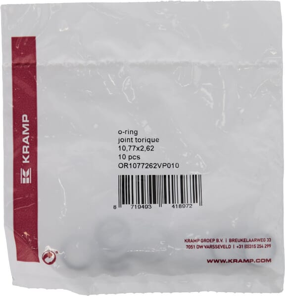Joint torique 10,77 x 2,62 75 shore Viton 10x — réf. OR1077262VP010