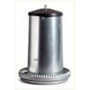 +Galvanised poultry feeder