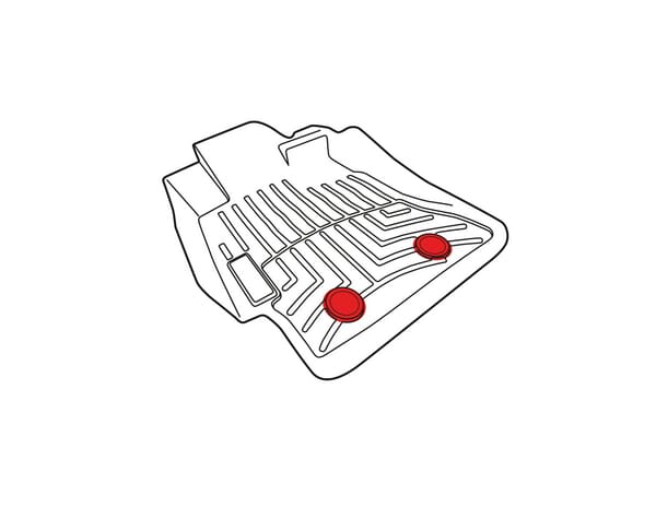 Éléments de fixation refermables Dual Lock™ SJ-354D, 25 mm x 5 m, noir · réf. 7000070523