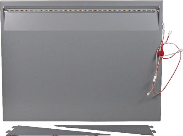 Panneau LED blanc/alu 66,5 cm — réf. 57402258X