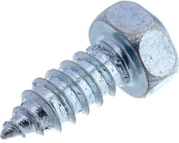 Vis auto-perforante 6.3x16mm tête hexagonale de 10 mm, DIN 7976C Kramp — réf. 7976C6316P200