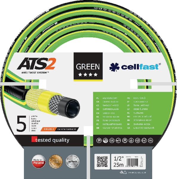 Hadice zahradní Green ATS2, Ø 19 mm, 25 bm