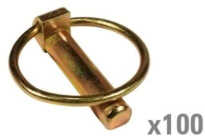 Lot 100 Goupille Clips 11x51mm (x100) · réf. VLK6206