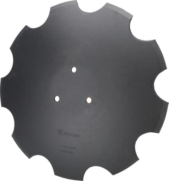 Disque de herse crénelé 460x6 — réf. 23246106KR