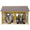 610338 Shed for 2xTractor 1:16