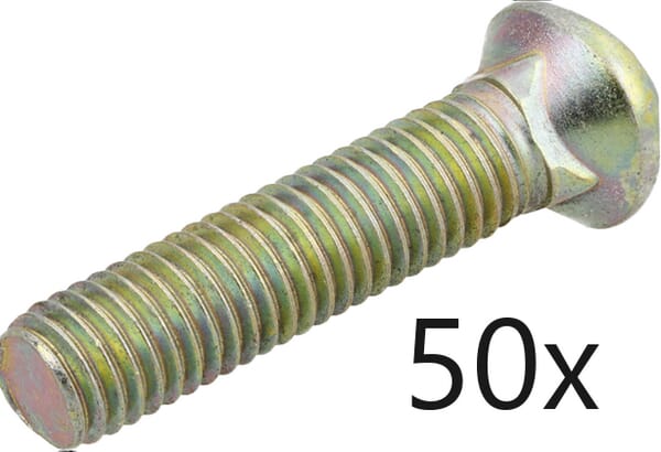 Pack de vis 50 pcs M10x45 · réf. 1731001030BAC