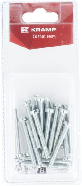 Vis tête fraisée M5 x 40mm (20) — réf. KR84540P20B
