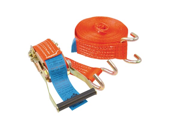 Upínací popruh typu 50E, 50 mm, 2dílná sada s hákem