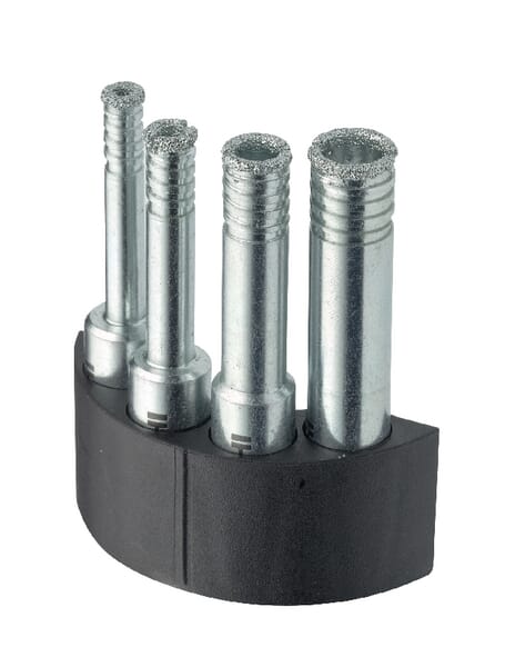 Sada diamantových vrtáků do dlaždic