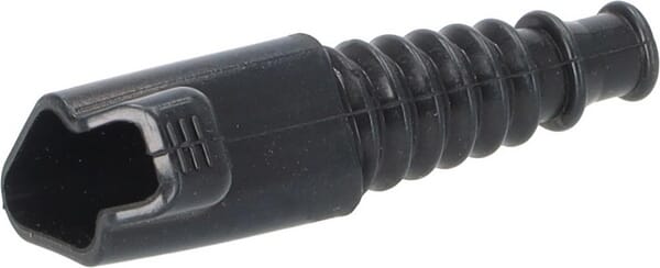Guide câble EPDM rétractable pour prise M.P.F. Deutsch 3 fiches · réf. EL40618301