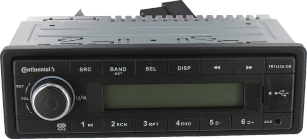 Radio Continental 24 V · réf. TR7422U