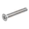 DIN 965 countersunk bolts with cross head, metric stainless steel A2 — AISI 304