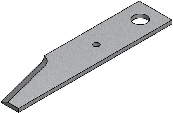 Lame de gyrobroyeur plat Major 12000 · réf. NTSB12CN