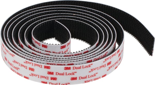 Ruban de fermeture refermable, Dual Lock™ SJ356B transparent 2,5 m x 25 mm 3 M · réf. 7100123340