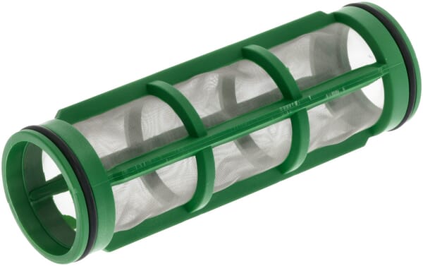 Cartouche filtrante 100 mesh vert avec joints toriques vue 2