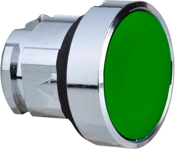 Bouton poussoir vert, à accr. · réf. ZB4BH03