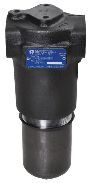 Pouzdra filtrů pro tlakové filtry, typ FHP135