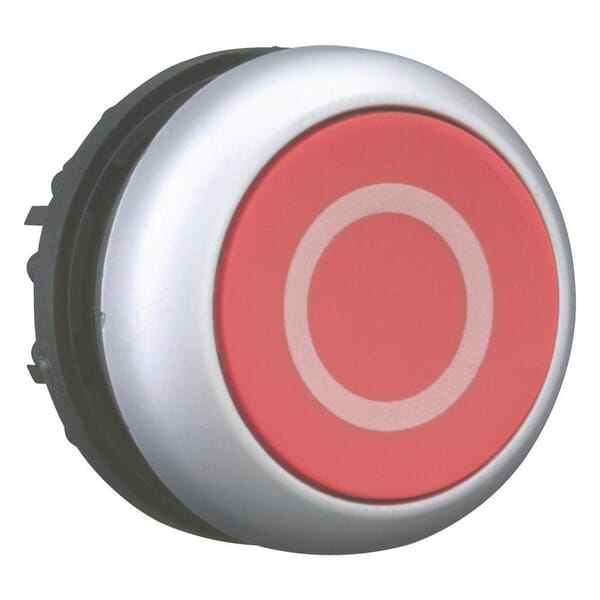 Bouton-poussoir rouge rappel 0 vue 4