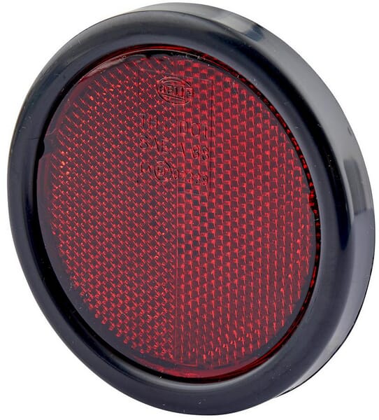 Catadioptre rond rouge Ø95 mm · réf. 8RA002016121