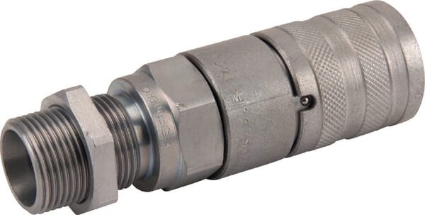 Raccord rapide femelle 15L passe cloison · réf. FFH0672215F