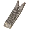 Cultivator point 270x80x20mm, hardened, flat, 1 hole, suitable for Kongskilde
