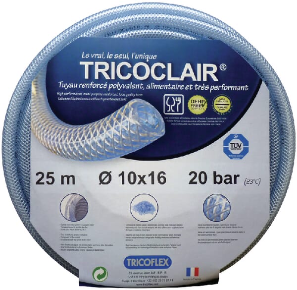 Tuyau Tricoclair® AL 10mm · réf. SL0501025