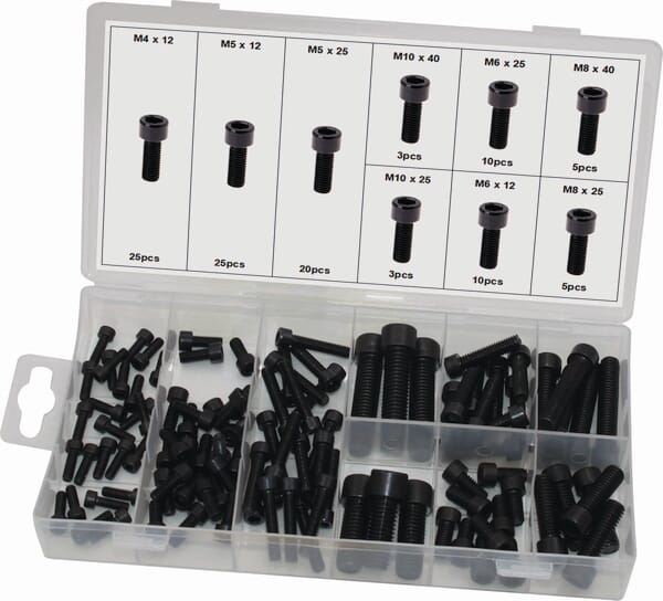 Assortiment de 106 vis Allen à tête ronde — réf. 75902STI