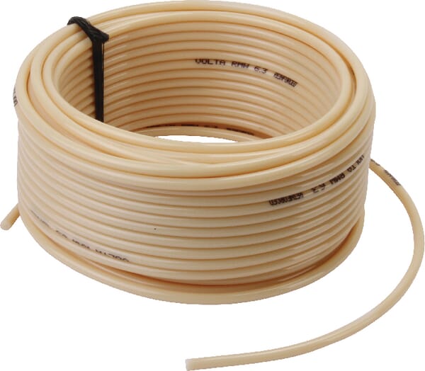 Tuyau rond plastique 30.5 mètres dia 6,3 mm · réf. CW630008600