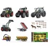 Fendt mini munkagép, mezőgazdasági traktor-játékkészlet