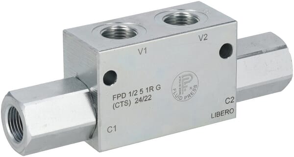 Zpětný ventil FPD 1/2 5 1R G