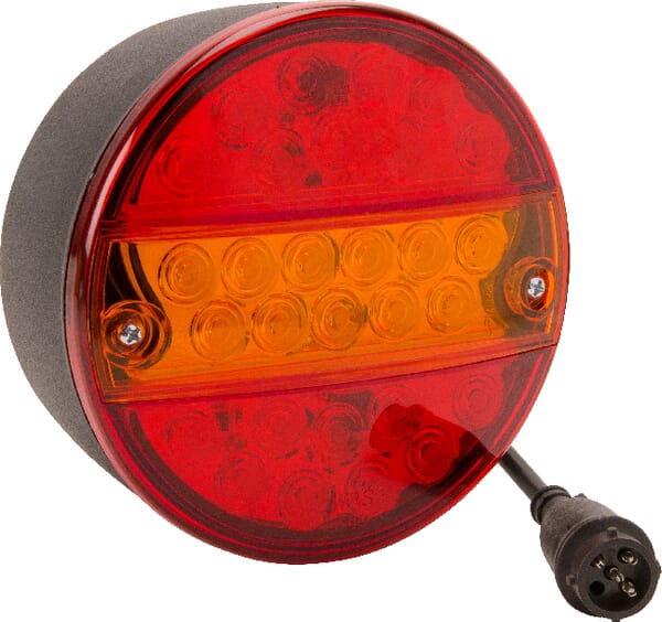 Feu arrière LED rond 5 plots — réf. LA40046