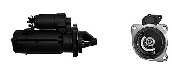 Demarreur réducteur 12V 4,2kW 9 dents avec réducteur CW, Mahle · réf. IS1434