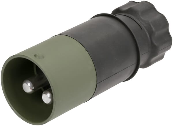 Schwere Last Steckverbindung 2-poliger NATO-Stecker Mit Dose 4 Kontaktstecker – 35mm², 12V/24V, Für Bundeswehr & Offroad Kfz Steckdose